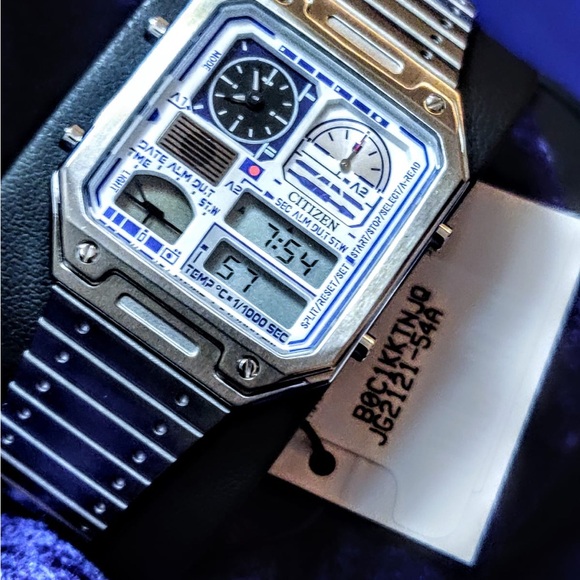 Citizen Star Wars R2-D2 Ana Digital Collectible Men\'s Watch